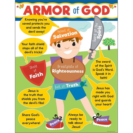 CARSON DELLOSA Armor of God Chart 114291